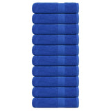 Douchehanddoeken 360 G/M² 100% Katoen Blauw