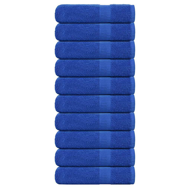 Douchehanddoeken 360 G/M² 100% Katoen Blauw