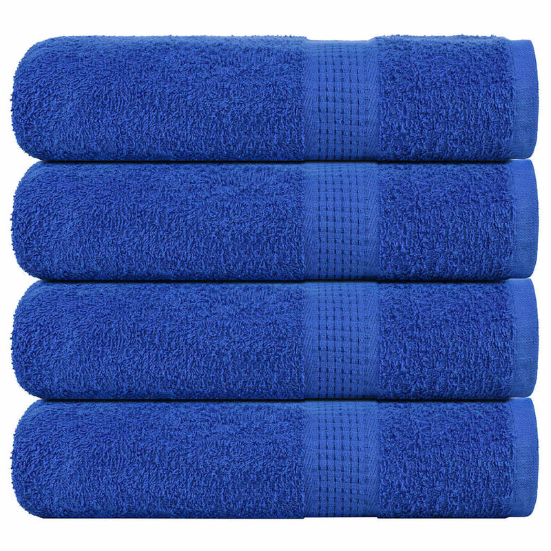 Douchehanddoeken 360 G/M² 100% Katoen Blauw