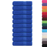Douchehanddoeken 360 G/M² 100% Katoen Blauw
