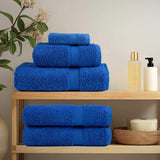 Douchehanddoeken 360 G/M² 100% Katoen Blauw
