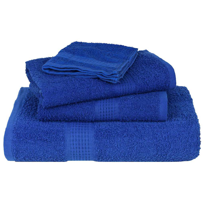 Douchehanddoeken 360 G/M² 100% Katoen Blauw