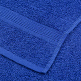 Douchehanddoeken 360 G/M² 100% Katoen Blauw