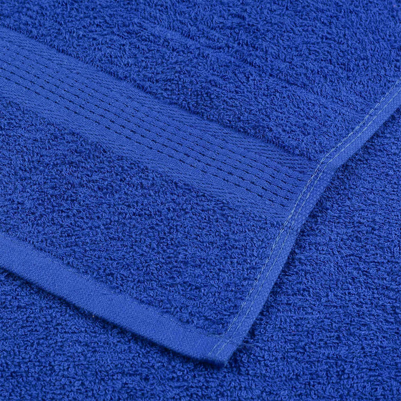 Douchehanddoeken 360 G/M² 100% Katoen Blauw