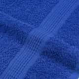 Douchehanddoeken 360 G/M² 100% Katoen Blauw