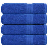 Douchehanddoeken 360 G/M² 100% Katoen Blauw