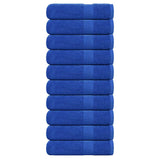 Douchehanddoeken 360 G/M² 100% Katoen Blauw
