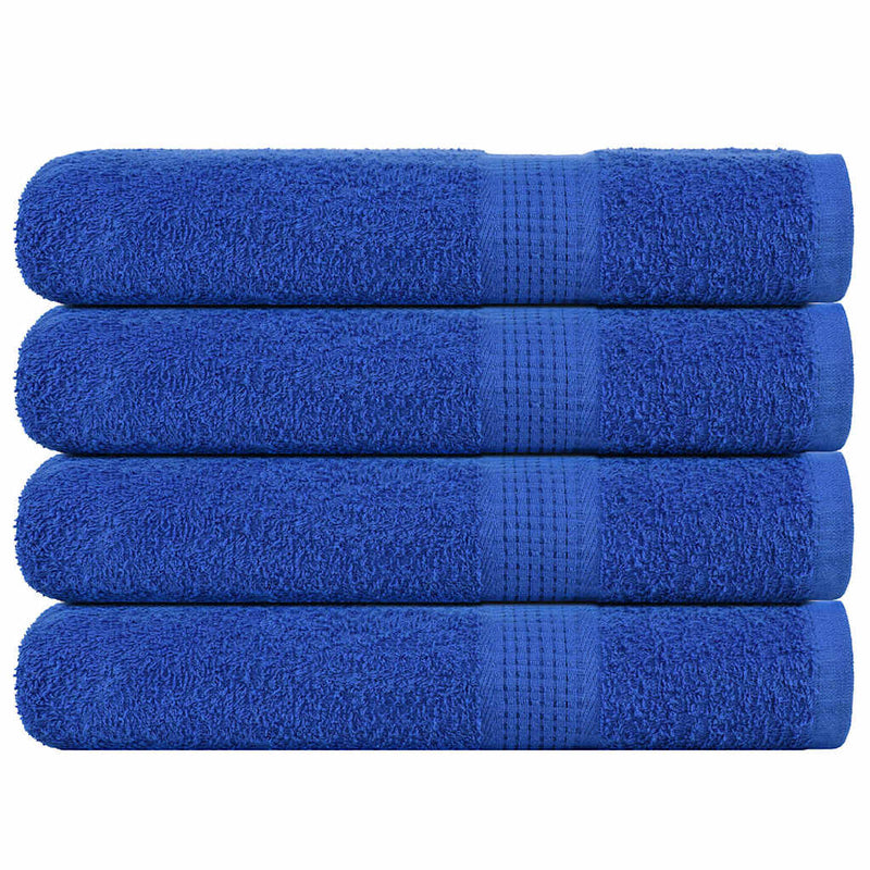 Douchehanddoeken 360 G/M² 100% Katoen Blauw