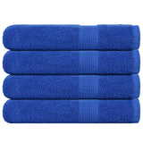 Douchehanddoeken 360 G/M² 100% Katoen Blauw