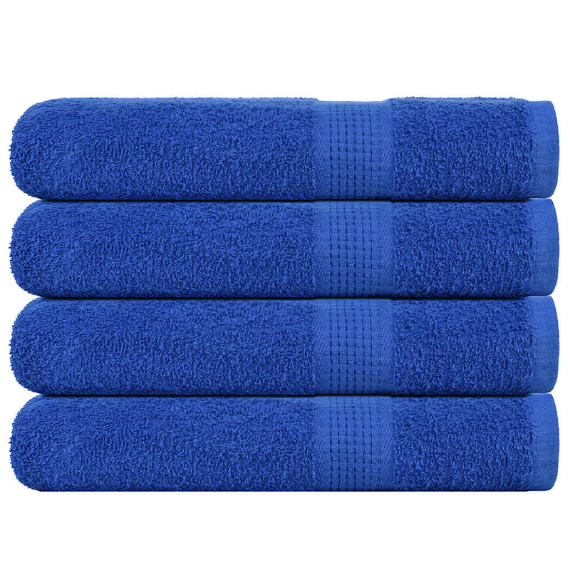 Douchehanddoeken 360 G/M² 100% Katoen Blauw
