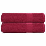 Handdoeken 360 G/M² 100% Katoen Bordeauxrood
