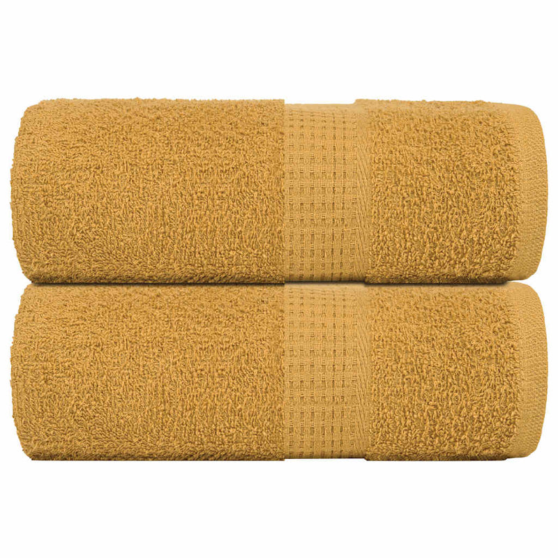 Badhanddoeken 360 G/M² 100% Katoen Kleurig Goud