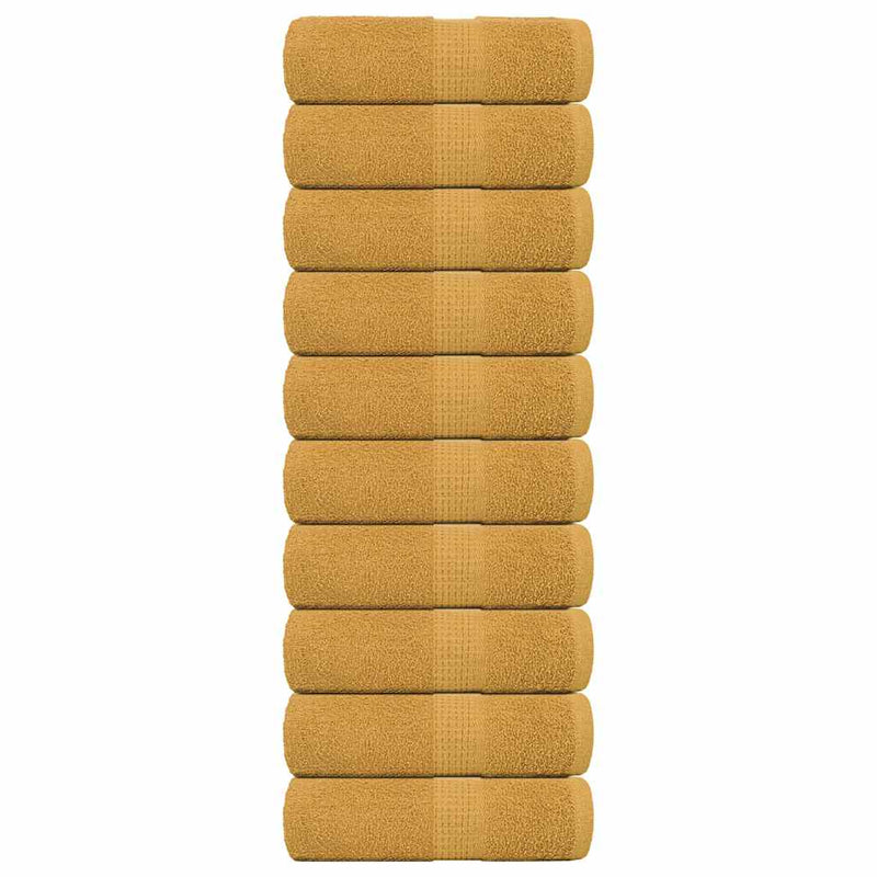 Badhanddoeken 360 G/M² 100% Katoen Kleurig Goud