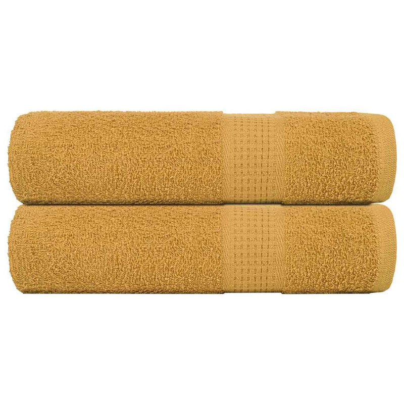 Badhanddoeken 360 G/M² 100% Katoen Kleurig Goud