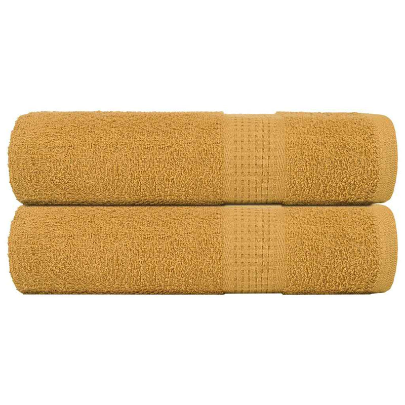 Badhanddoeken 360 G/M² 100% Katoen Kleurig Goud