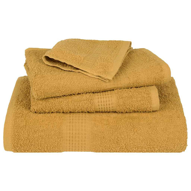Badhanddoeken 360 G/M² 100% Katoen Kleurig Goud