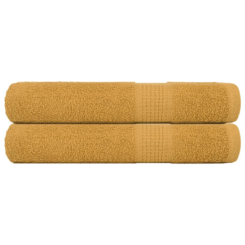 Badhanddoeken 360 G/M² 100% Katoen Kleurig Goud