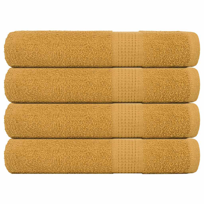 Badhanddoeken 360 G/M² 100% Katoen Kleurig Goud