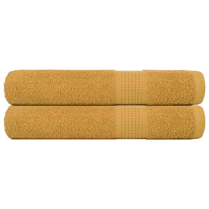 Badhanddoeken 360 G/M² 100% Katoen Kleurig Goud
