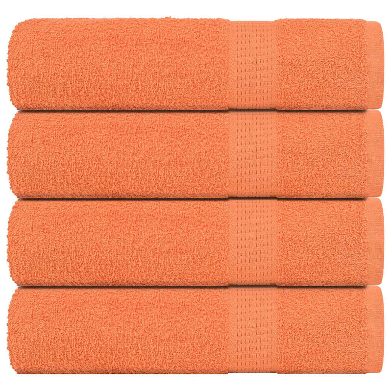 Handdoeken 360 G/M² 100% Katoen Oranje
