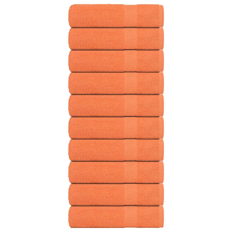 Handdoeken 360 G/M² 100% Katoen Oranje