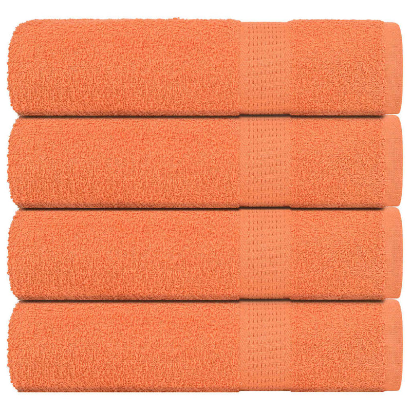 Handdoeken 360 G/M² 100% Katoen Oranje
