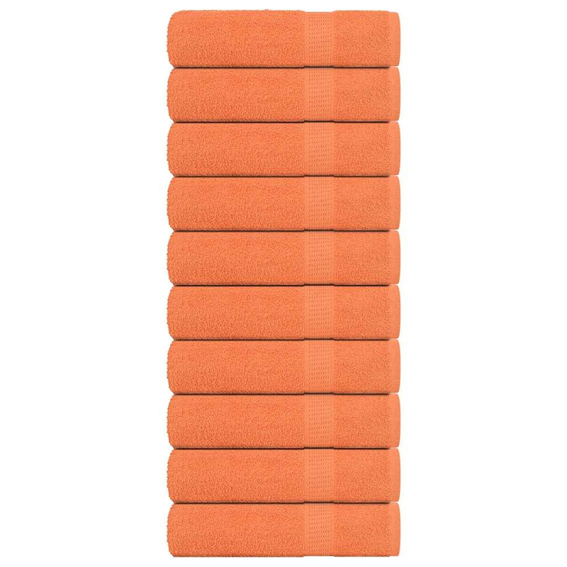 Handdoeken 360 G/M² 100% Katoen Oranje