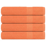 Handdoeken 360 G/M² 100% Katoen Oranje