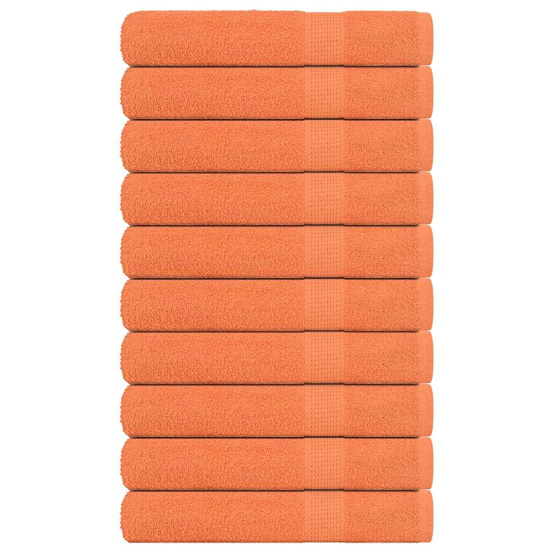 Handdoeken 360 G/M² 100% Katoen Oranje