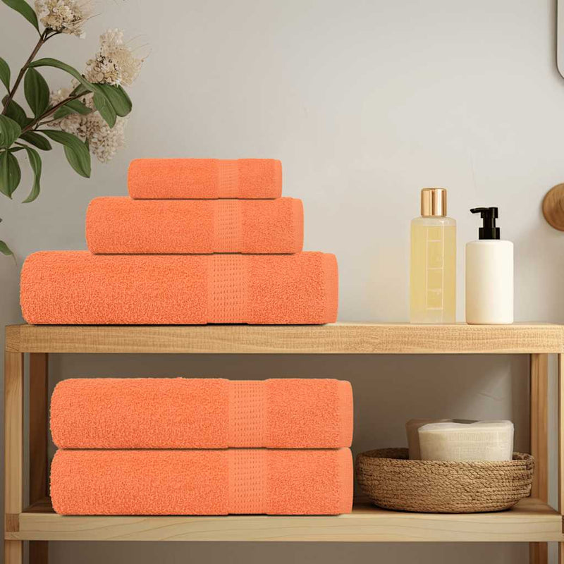 Handdoeken 360 G/M² 100% Katoen Oranje