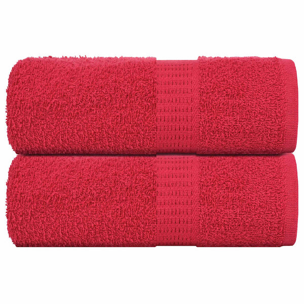 Gastendoekjes 360 G/M² 100% Katoen Rood