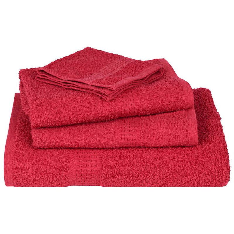 Gastendoekjes 360 G/M² 100% Katoen Rood