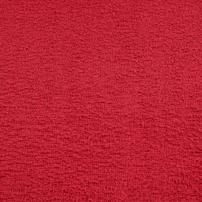 Gastendoekjes 360 G/M² 100% Katoen Rood