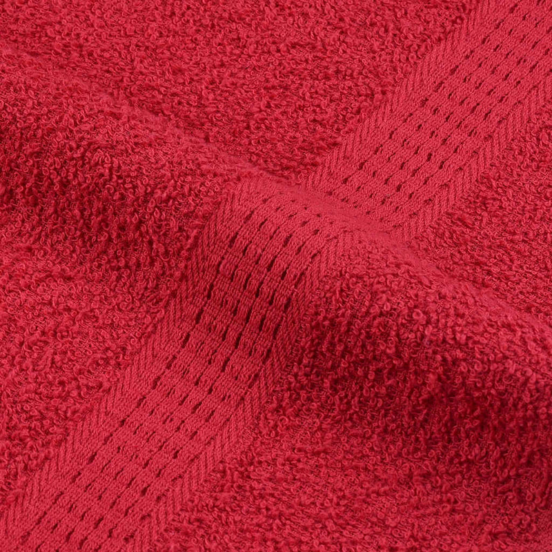Gastendoekjes 360 G/M² 100% Katoen Rood