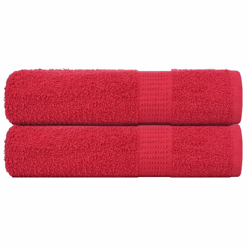 Gastendoekjes 360 G/M² 100% Katoen Rood