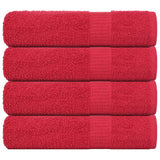 Gastendoekjes 360 G/M² 100% Katoen Rood
