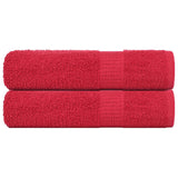 Gastendoekjes 360 G/M² 100% Katoen Rood