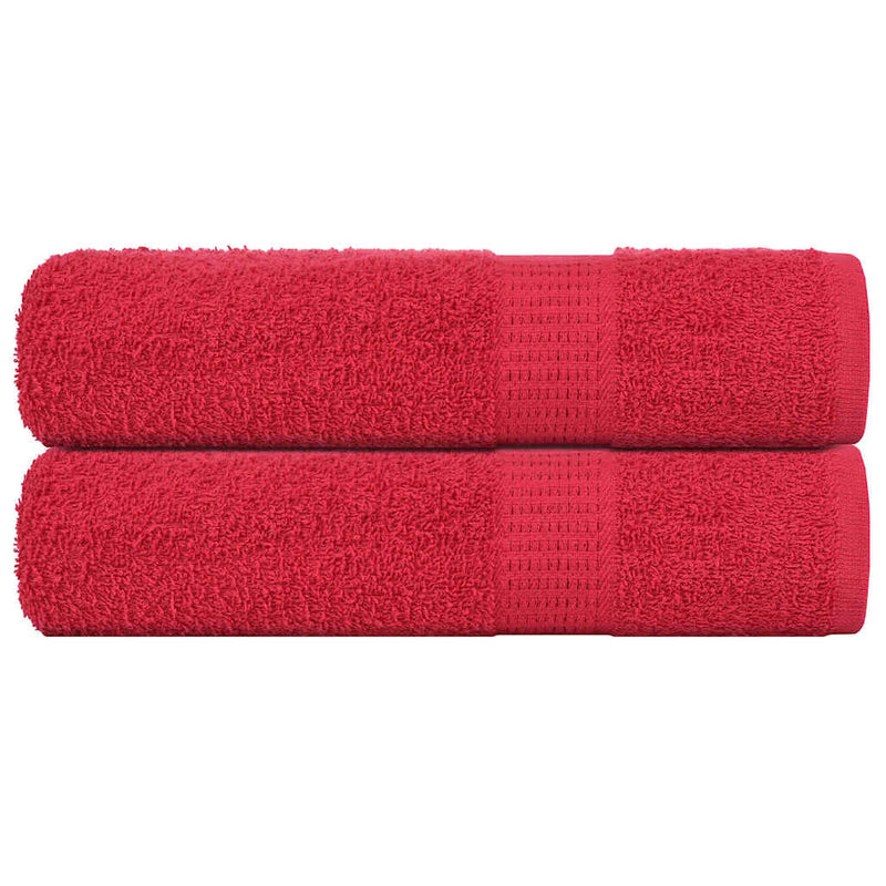 Gastendoekjes 360 G/M² 100% Katoen Rood