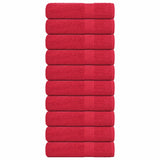 Gastendoekjes 360 G/M² 100% Katoen Rood