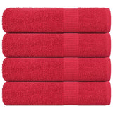 Gastendoekjes 360 G/M² 100% Katoen Rood