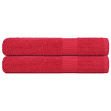 Gastendoekjes 360 G/M² 100% Katoen Rood