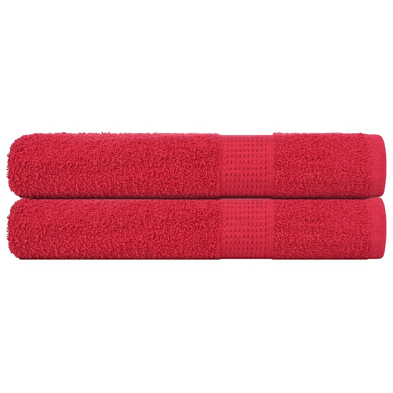 Gastendoekjes 360 G/M² 100% Katoen Rood