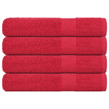Gastendoekjes 360 G/M² 100% Katoen Rood