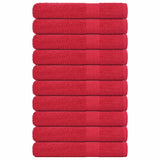 Gastendoekjes 360 G/M² 100% Katoen Rood