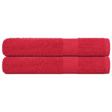 Gastendoekjes 360 G/M² 100% Katoen Rood
