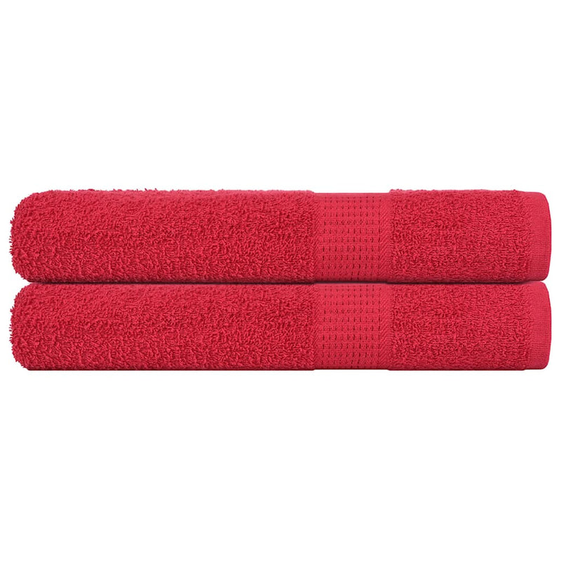 Gastendoekjes 360 G/M² 100% Katoen Rood