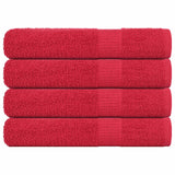 Gastendoekjes 360 G/M² 100% Katoen Rood