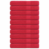 Gastendoekjes 360 G/M² 100% Katoen Rood