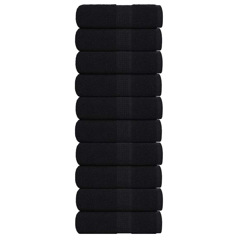 Gastendoekjes 360 G/M² 100% Katoen Zwart