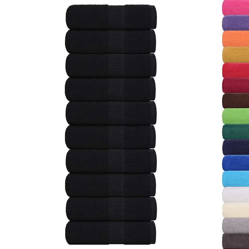 Gastendoekjes 360 G/M² 100% Katoen Zwart
